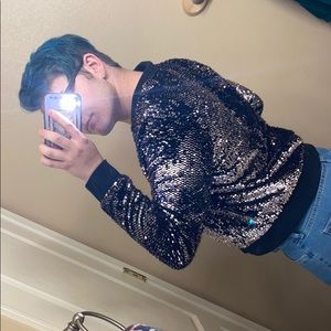 All sequin jacket